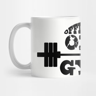 The Original Officially Old Gym T-shirt Mug